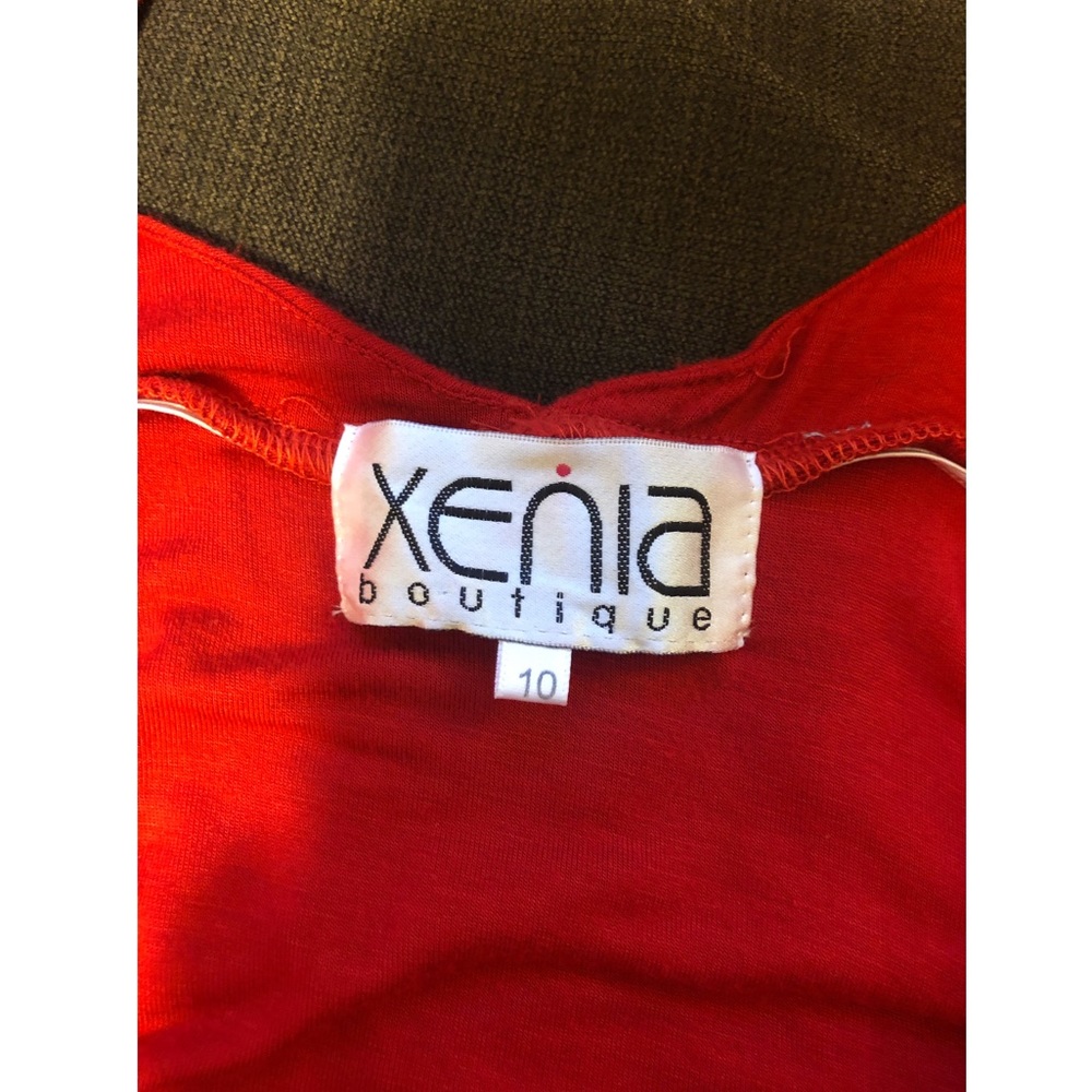Xenia Breathless Mini Dress (Red) - Picture 5 of 8